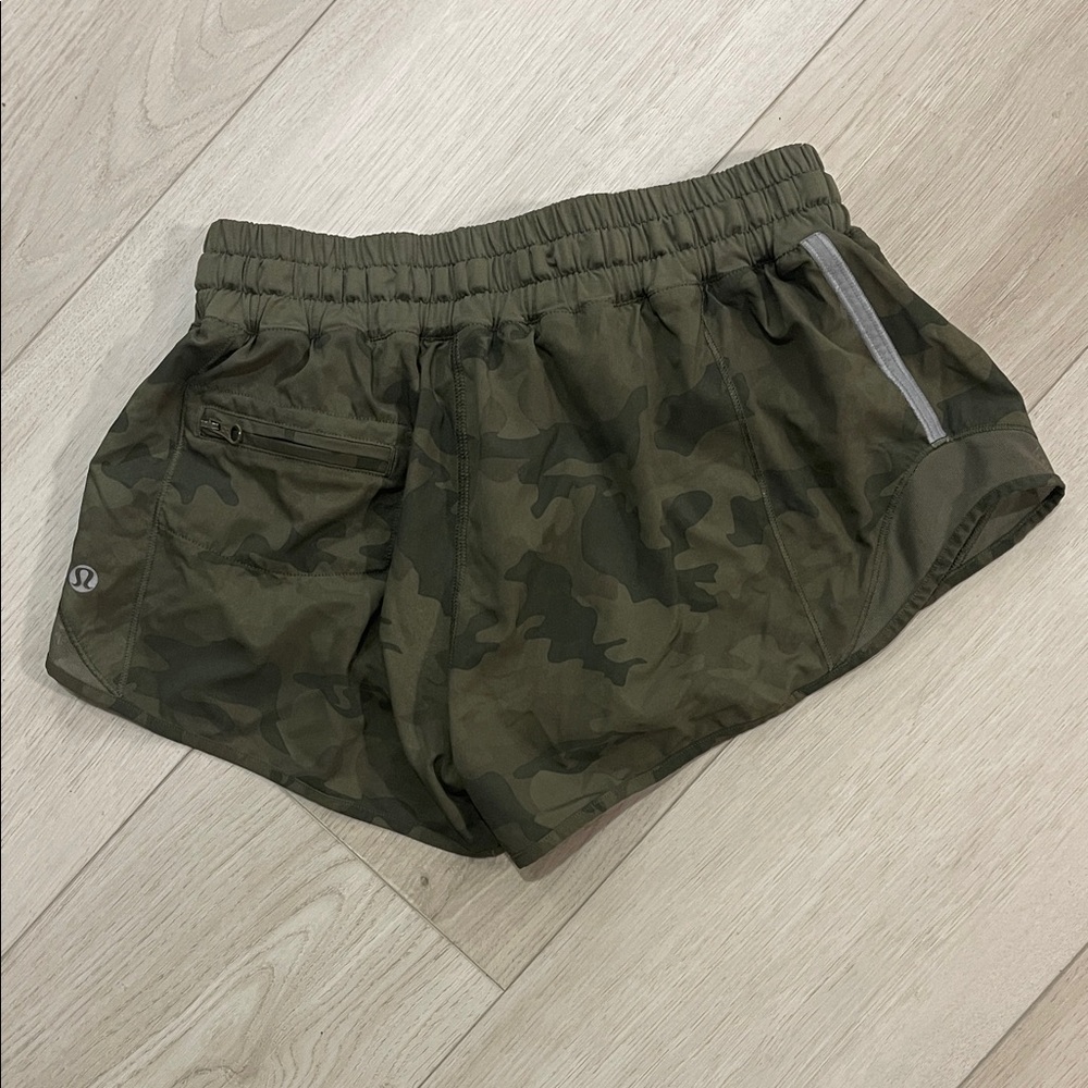 Lululemon Camouflage Athletic Shorts